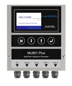 China Multi Channel Insertion Ultrasonic Flow Meter MU801 Plus wholesale