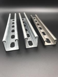 China Manufacturer Stainless Steel 304 316 Unistrut Slotted Channel Rail wholesale