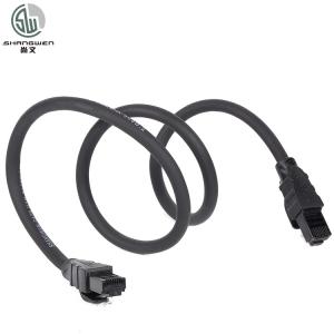China OEM Bare Copper Ethernet Cable , 24AWG 4P Cat5e Patch Cable Network wholesale
