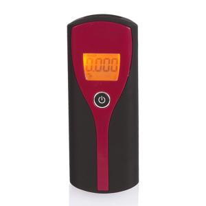 China Police Portable Digital Breathalyzer Alcohol Tester Orange Colored Backlight wholesale
