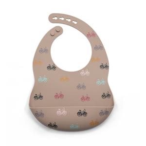 China Eco Friendly Feeding Baberos Baby Silicone Bib Dishwasher Safe wholesale