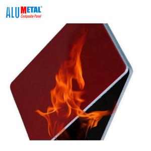 China 1220x2440mm Fire Retardant Aluminium Composite Panel Nontoxic 115 Degree Deflection wholesale