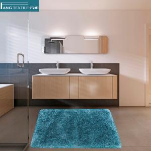 China Thick Microfiber Non Slip Absorbent Bathroom Rugs Machine Washable wholesale