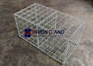 China 4mm Hdg Wire Welded Gabion Baskets Front Yard Landscape Wall on sale