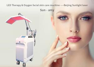 China Acne Treatment Oxygen Facial Machine Hydra Dermabrasion 5MHz RF Power wholesale