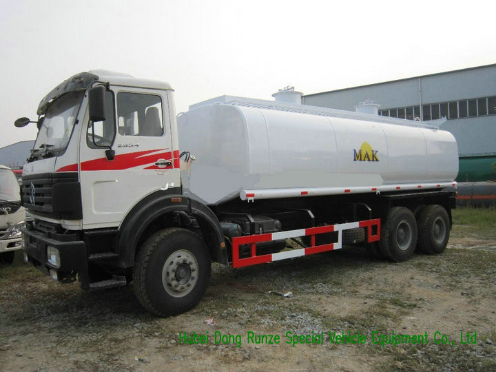 Beiben Offroad Petrol Liquid Tank Truck 20000L with Left Hand / Right Hand Drive
