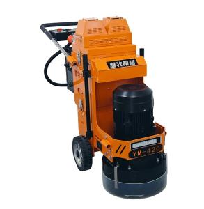China 380V Concrete Floor Grinding Machine With Dust Collection wholesale