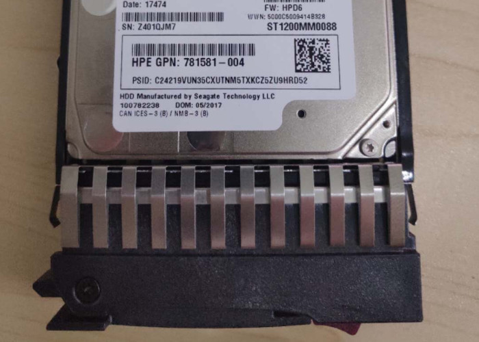 718160-B21 718291-001 2.5 Server Hard Drive , HP Notebook Hard Disk 1.2TB 6G SAS 10K