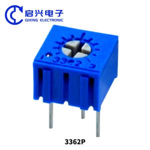 China Single Turn Metal Glass Glaze 10k Trimmer Potentiometers 3362p Trimpot wholesale
