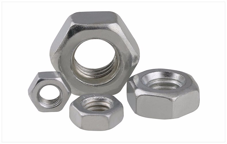 Carbon Stainless Steel Hex Bolts and Nuts with Washers in A2 70 Finish Length 10mm-300mm