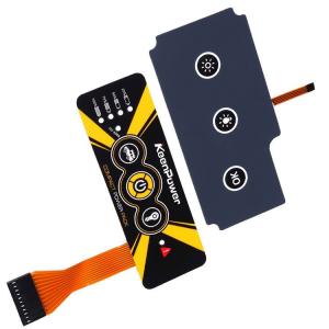 China Custom Silicone Keypad DC 5V Waterproof Grade Flexible Membrane Switch wholesale