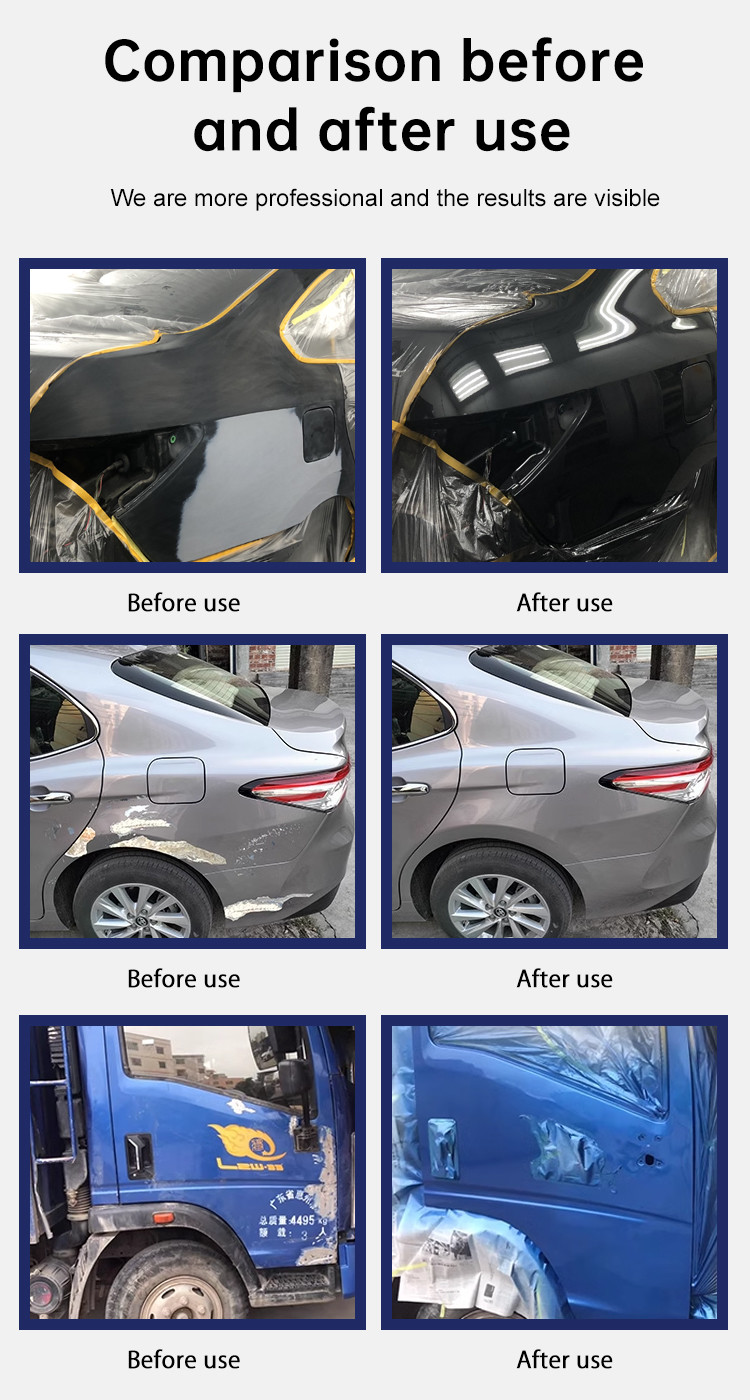 High Gloss 4L Acrylic 1k Automotive Paint Single Component Auto Refinish Paint Metallic Blue Car Paint Paint Thinner Car