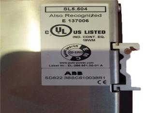 China ABB SD822 3BSC610038R1 Advant 800xA Power Supply Device wholesale