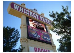 China 2R1G1B 16mm Full Color Outdoor LED Signs DIP 546 with UL Power Supply wholesale