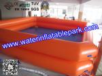 Amusement Park Inflatable Water Pool Dual Tube , Swimming Pool Toys