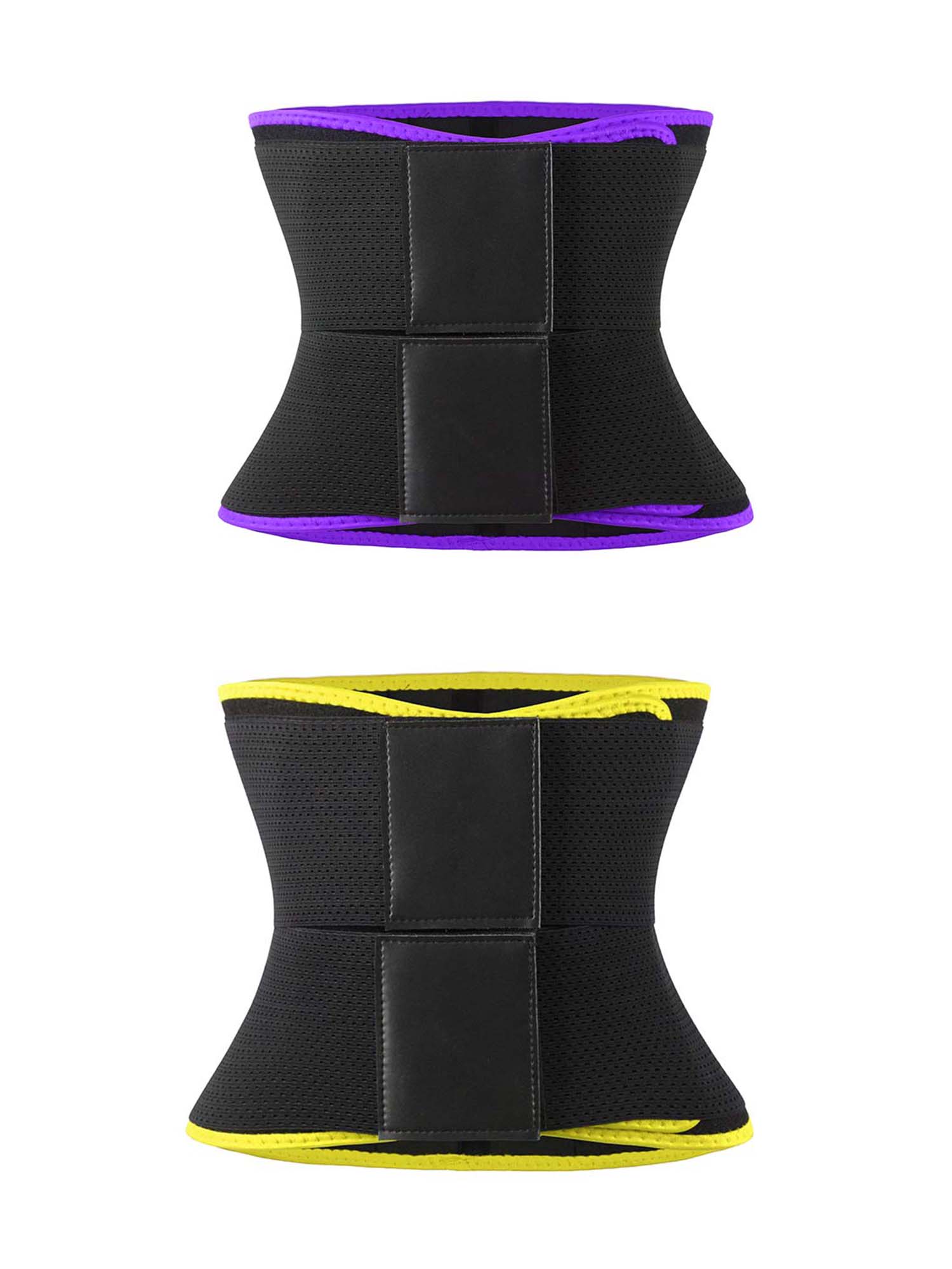 purple and yellow Waist Trainer Tummy