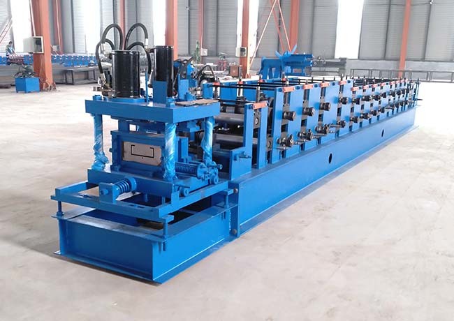 C Shape Purlin Roll Forming Machine Coil Sheet Thickness 0.7-3mm Productivity 20-25 M/Min