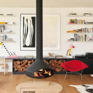 China Europe Ceiling Suspended Fireplace Rotating Heating Stove Wall Mounted wholesale