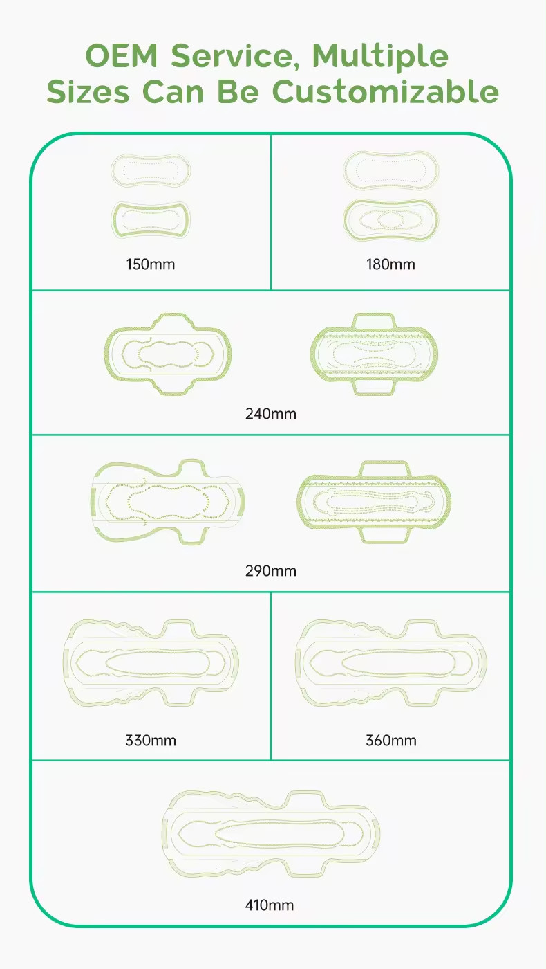 Hot sale cotton disposable day use brand name organic cotton sanitary napkin panty liner