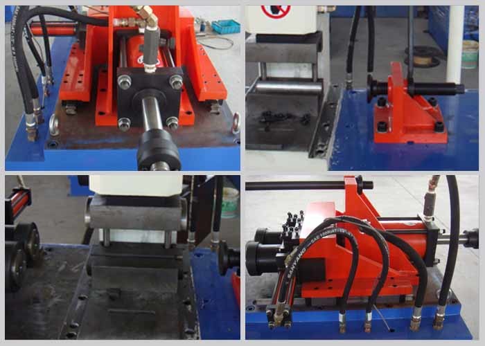 Custom Tube End Forming Equipment , Microcomputer Control Tube Forming Machine