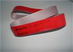 1055*40*1.2mm Stahi Folding Red Belt , Stahl Folding Machine Parts Germany