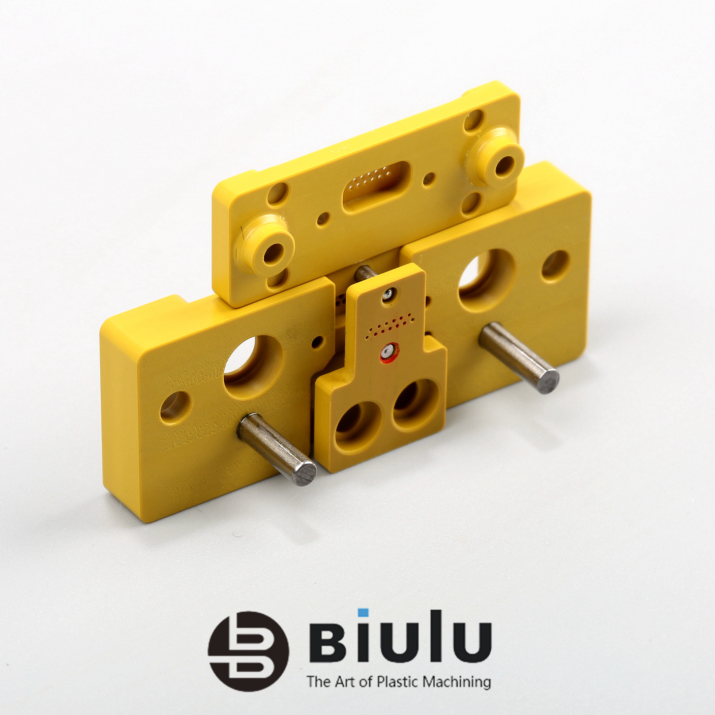 Micro Machining Customized PU Parts PTFE / Peek CNC Plastic Machining