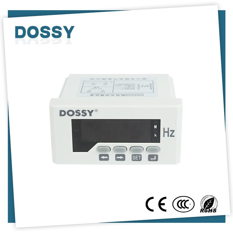 96x48mm LCD display Frequency meter single phase meter panel anolog meter for parameter measurement