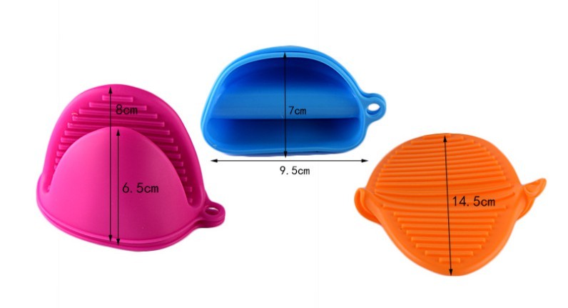 Anti-hot Silicone Hand Clip Gloves Microwave Oven Products Dish Clip Logo Customized