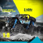 Children's Remote Control Toy Car 6-Wheel Off-Road Amphibious Vehicle for 14