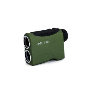 China 6x25 Laser Range Finder 1000 Meters Distance Measure Device For Golf Hunting wholesale