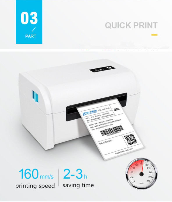110mm Bluetooth Waybill Printer
