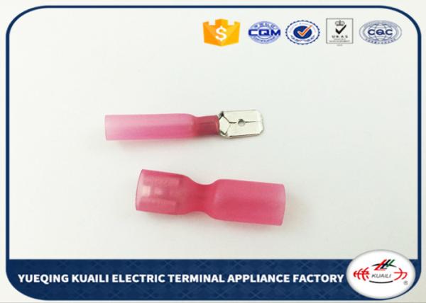 Heat Shrink Insulated Male And Female Crimp Connectors / Electrical Wire