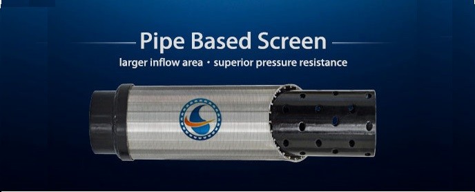 Pipe Based Wrapped Sand 132mm Dia V Wire Screen Tube Stainless Steel Grade 316l