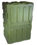 Army Green 180Liter Roto molded Military Case