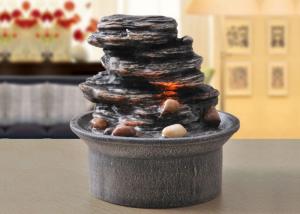 China 6 Inch Polyresin Rockwork Indoor Outdoor Fountains wholesale