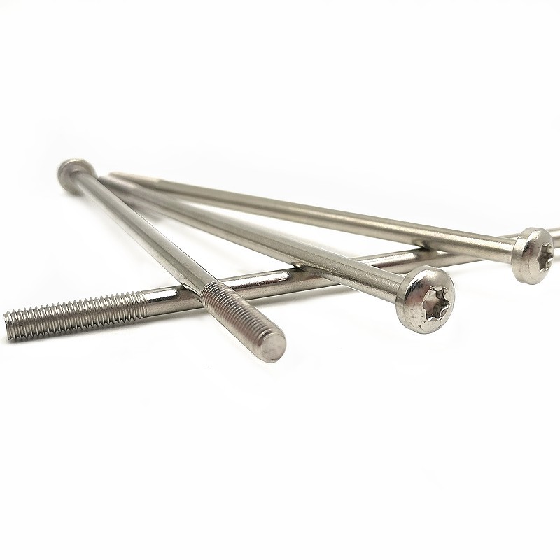 Long Screw For Extended Hexagon Flange Bolt Motor Long Screw For Lawn Mower Motor Stainless Steel Machine Screw