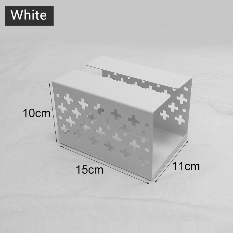 Modern Square Metal Paper Facial Tissue Box Cover Holder for Bathroom Vanity Countertops, Bedroom Dressers