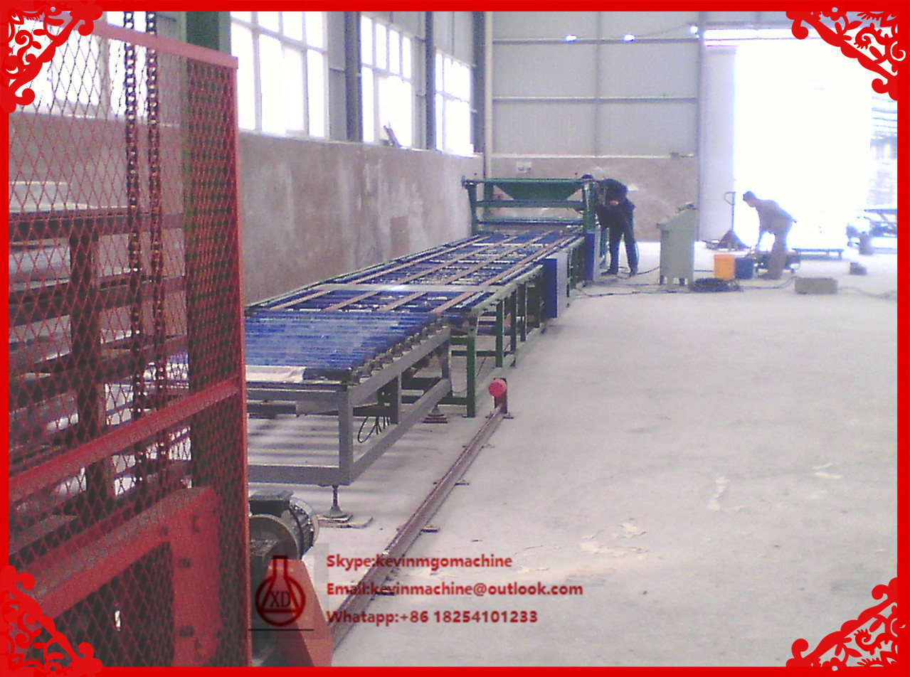 PLC Touch Screen Control Automatic Filling High Strength Wall Making Machine
