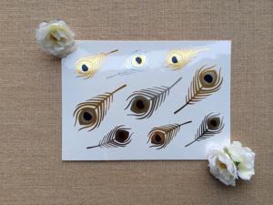 China Gold and Silver metallic tattoo wholesale