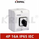 16A 4 Pole IP65 230-440V Industry Changeover Switch RoHS Standard​