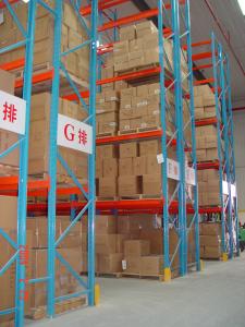 China Heavy Duty Pallet Warehouse Racking / Metal Storage Shelves wholesale