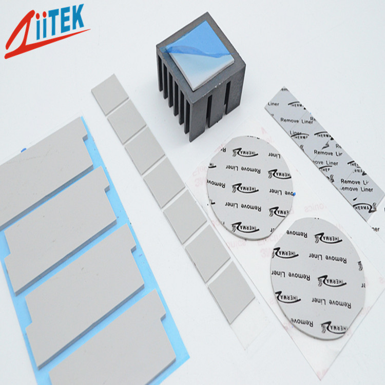 Manufacture Ultra Soft Thermal Conductive Pad 0.5mmT Gray Thermal Gap Pad For Memory Modules