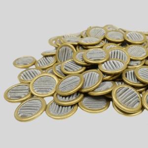 China Alloy Mesh Pleated Filter Disc Micron 10mm 12mm 14mm 20mm 30mm 40mm wholesale