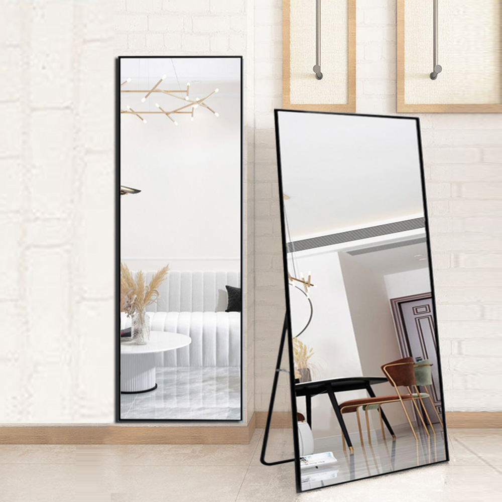 Contemporary Design Style Full Length Standing Mirror for Bathroom Glass Espejo Body
