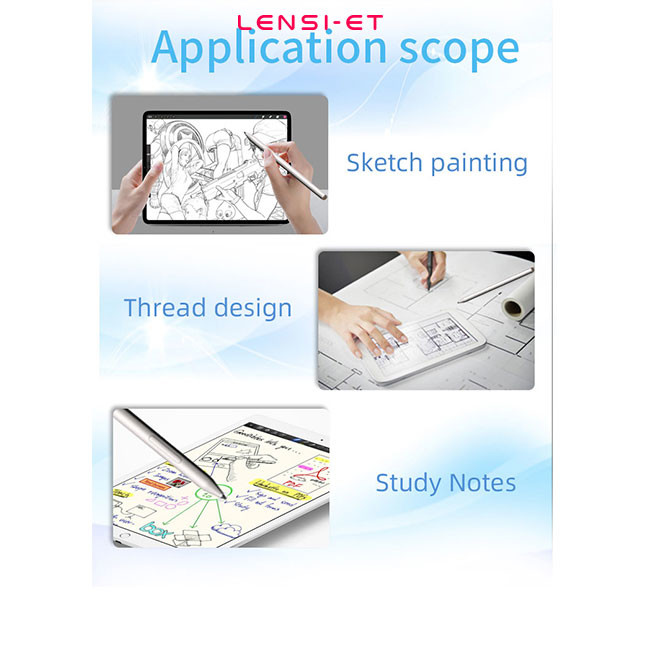Aluminum Charging Stylus Pen Surface Tablet Pc Touch Screen Pen