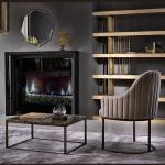 0.6x0.92m Luxury Modern Dining Chairs Leather Luxus Esszimmerstuhl