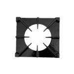 Sinopts Square OEM Black Cast Iron Frame Pan Supports
