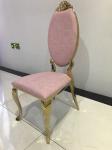49cm 116cm 150KG Stainless Steel Dining Room Chairs