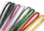 Green Christmas Gardening Flexible Paddle Colored Metal Wire 0.6mm