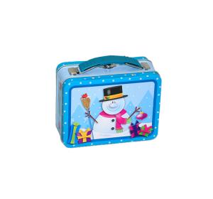 China Luggage Shape Gift Tin Can For Kids 146*146*63.5Hmm Customized Logo Acceptable wholesale